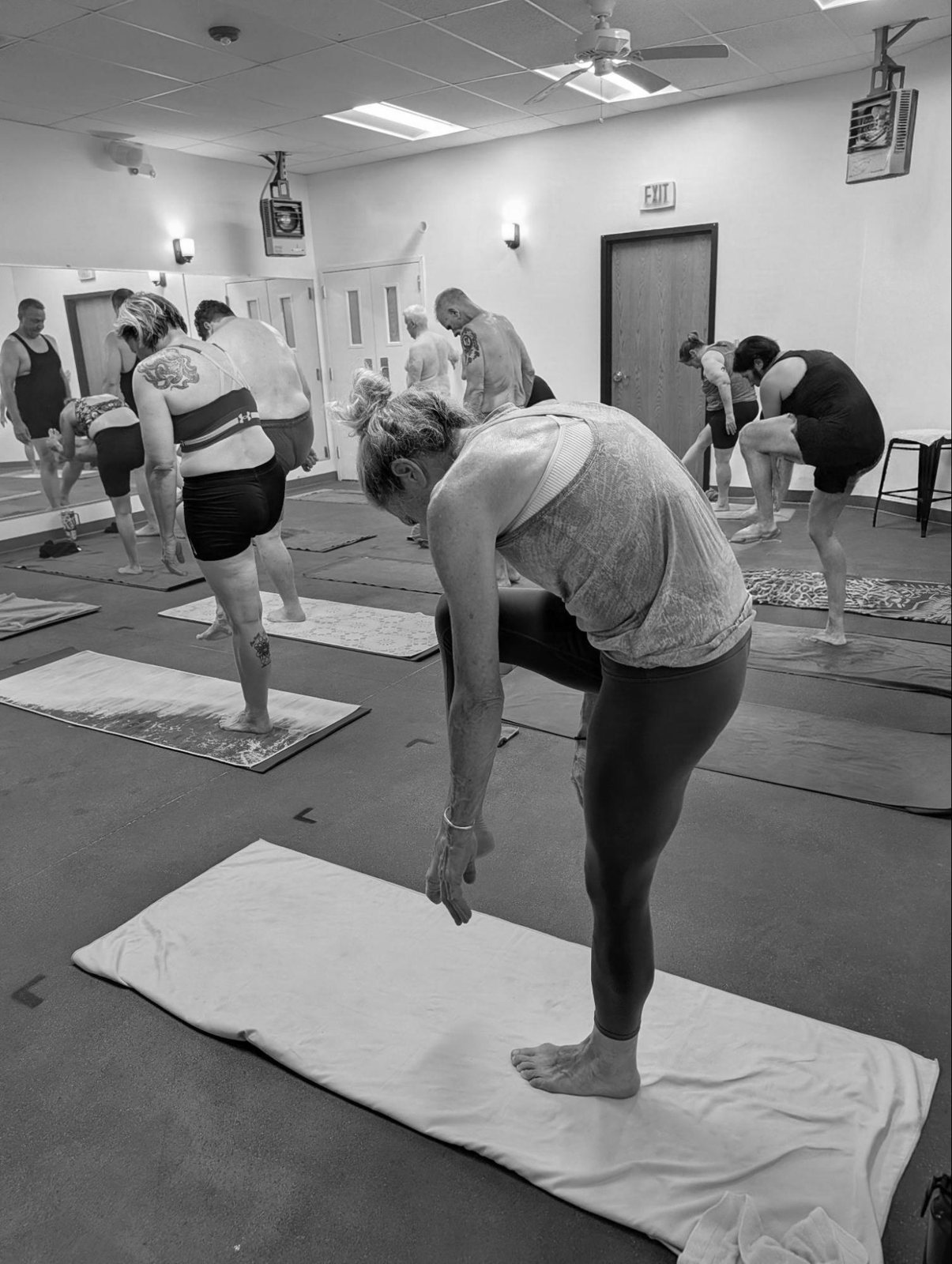 unnamed (20) Heated yoga class in session at Lava Yoga Lawrence