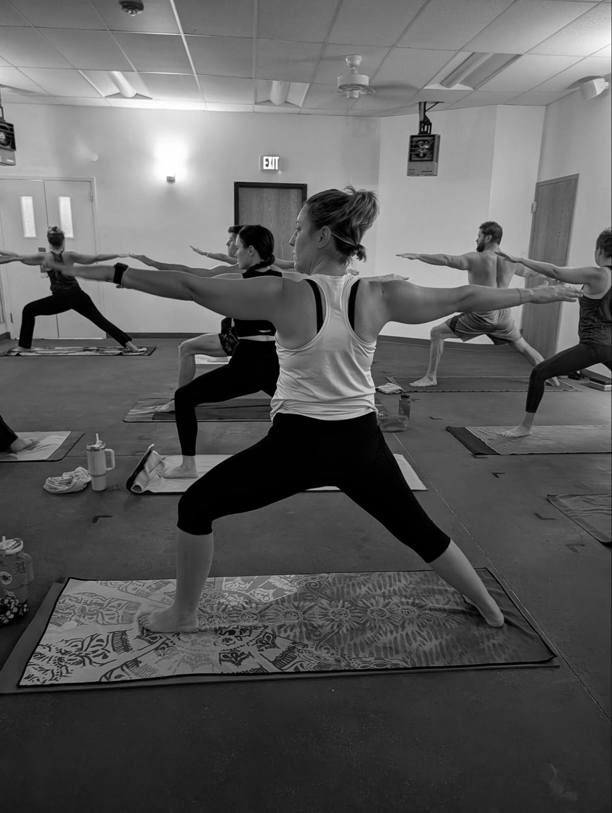 LYL Hot Flow Extended class at Lava Yoga Lawrence